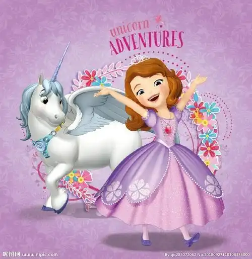 索菲娅公主头像简笔画