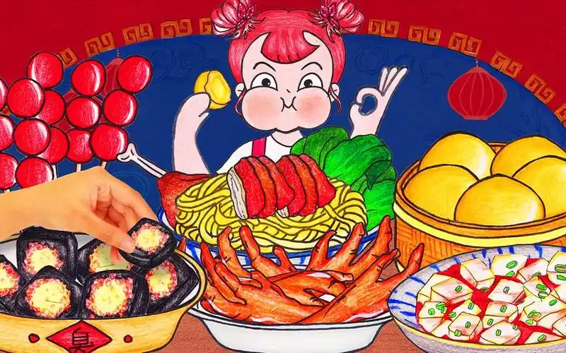 趣味定格动画:美食家小美体验不同口味食物,她最喜欢吃哪种呢?