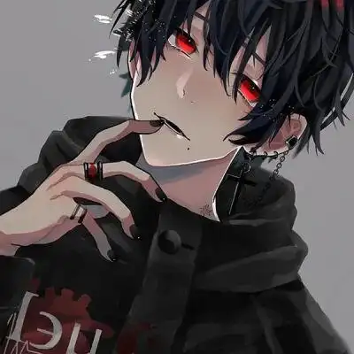 红眸 霸气 男头