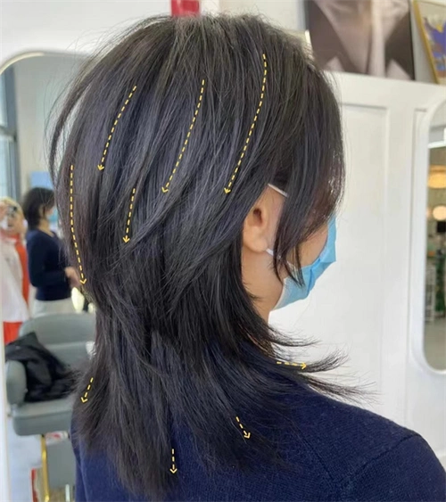 "导读:时尚个性鲻鱼头发型,中性风的短发,女生剪完后整个人超级显酷飒