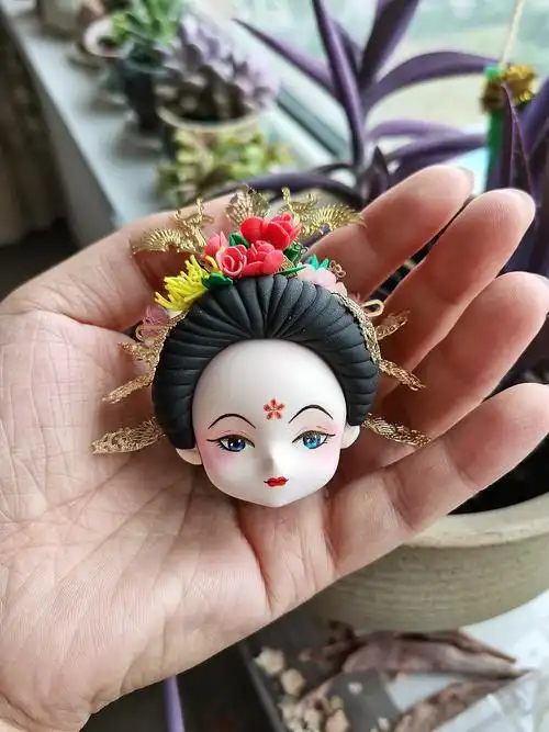 古风粘土小娃娃