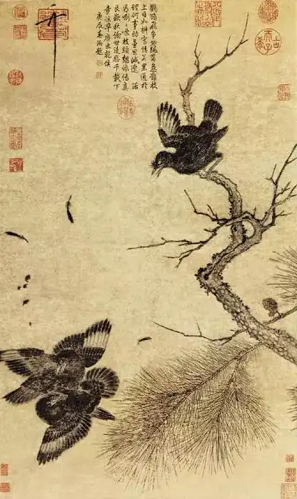 品读精美绝伦的宋代花鸟画怎么形成的