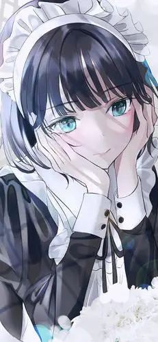 动漫全面屏手机壁纸,手机锁屏:时光如水,总是无言.若你安好,便是晴天