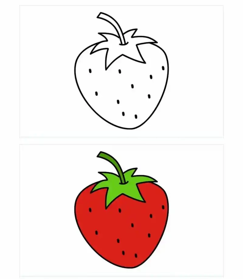 超简单最全的水果简笔画  - 抖音