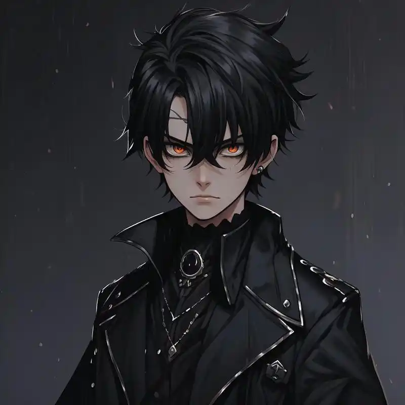 95 暗黑系男生动漫头像来啦～ 黑暗系的男生动漫头像,超有感觉的!