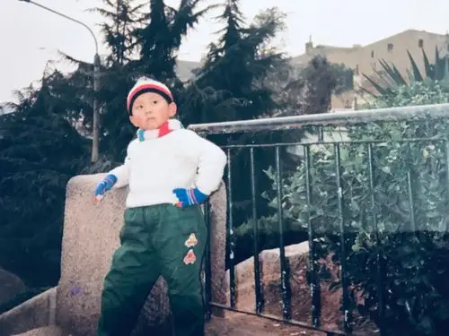 儿子小时候的照片