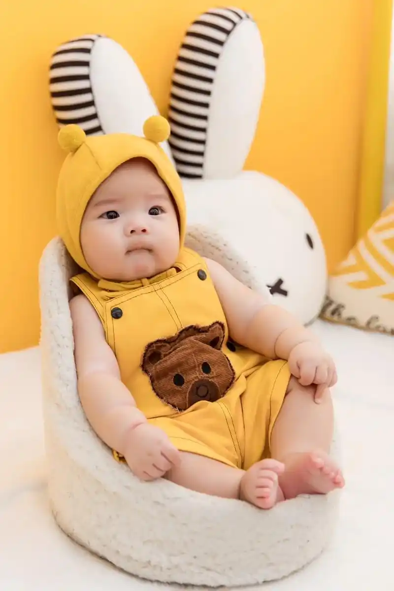 百天照片.百天虎宝宝👶🏻#可爱到爆炸💥 #今日份的小可 - 抖音