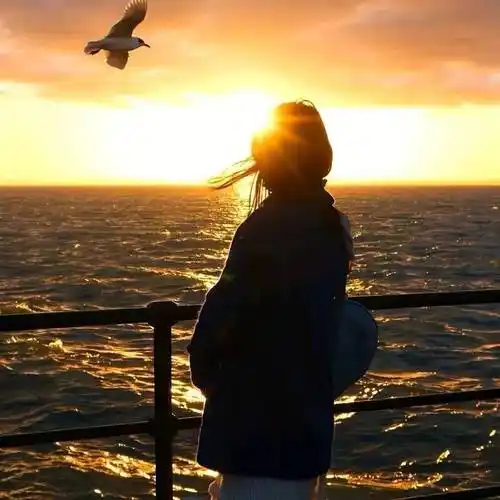 看一眼就想换的背影头像