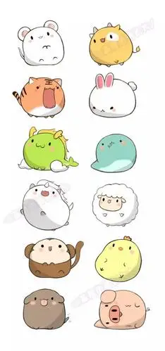 儿童简笔画:详细的十二生肖步骤图,绝对值得收藏