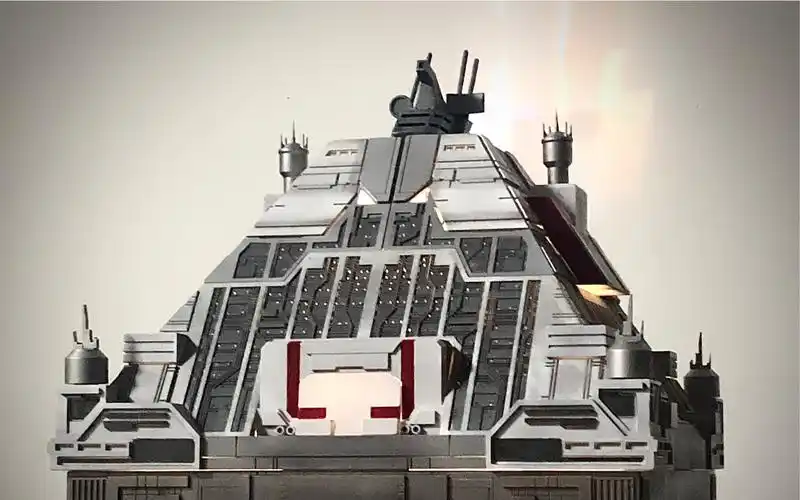 迪迦奥特曼tpc远东总部基地实体模型制作分享(第三版本)