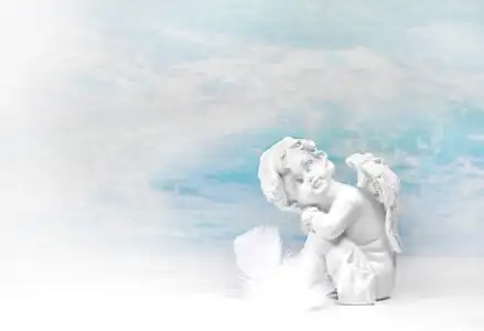 吊唁梦想着白色的天使 吊唁背景照片