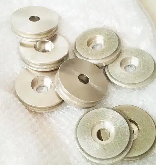 电镀金刚石玉石宝石石材磨轮r轮打磨研磨轮成型修整凸凹金刚轮