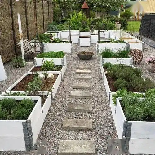 像设计花园一样去规划菜园现在的庭院设计都非常好看,想要在这么美的