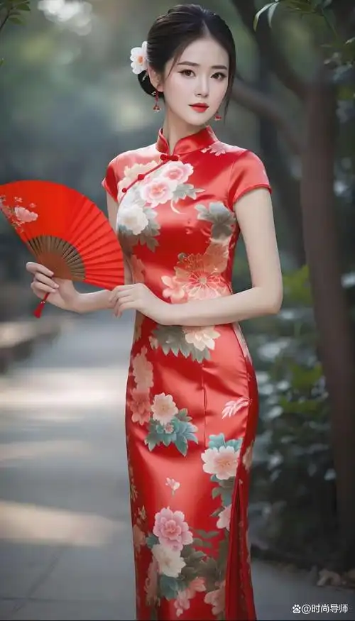 "中国传统旗袍:优雅魅力,匠心独运"