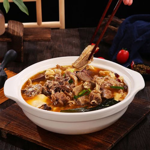 35kg/袋 大别山特色菜 加热速食火锅食材预制菜可涮菜 固始鹅块1袋/1.