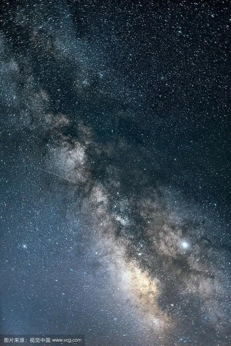 银河星空素材图