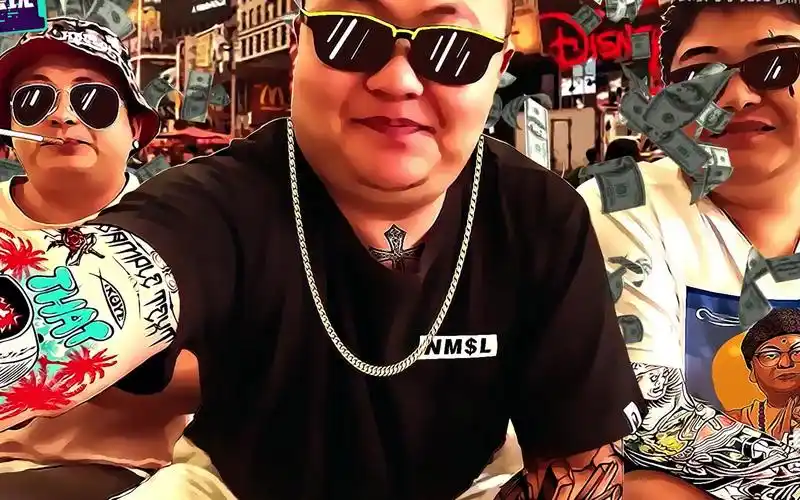 一分钟带你了解西海岸匪帮说唱之王孙笑川