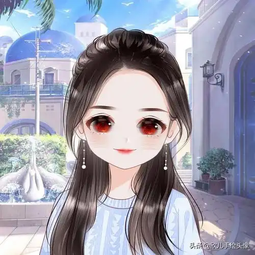 超萌的可爱卡通动漫女生头像,满满的正能量_网易订阅