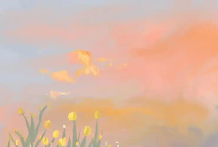 治愈系油画风ipad高清壁纸