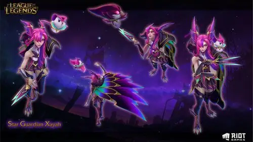 t2传说级皮肤——星之守护 霞