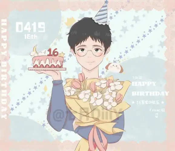 78给朋友的生日贺图78