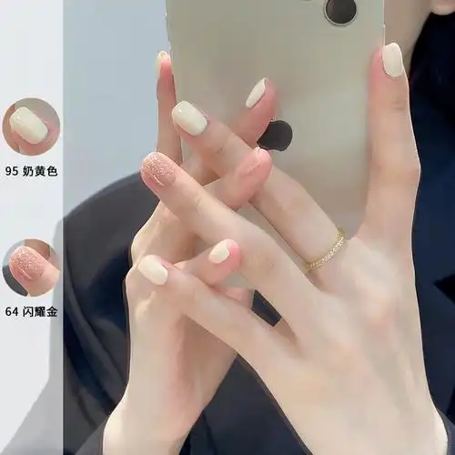 光疗指甲油2021年新款流行色秋冬裸色显白车厘子酒红指甲彩妆