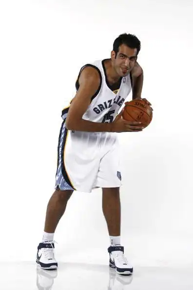 图文孟菲斯灰熊媒体日哈达迪有点羞涩