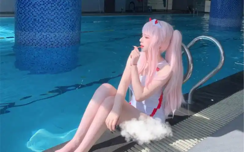 出老婆了啊啊啊啊啊啊,02泳装的造型太好看了