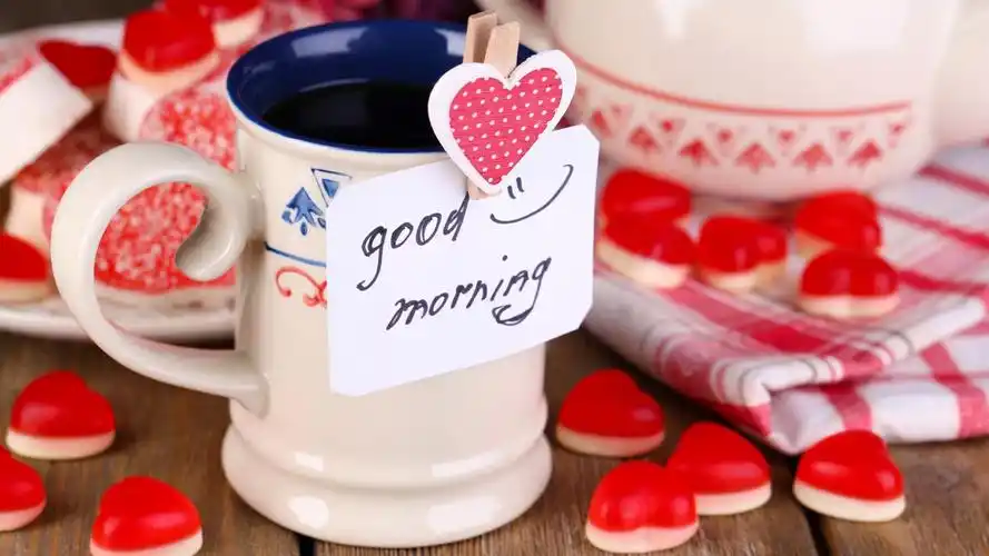 杯子咖啡爱心情人节的图片好心情壁纸
