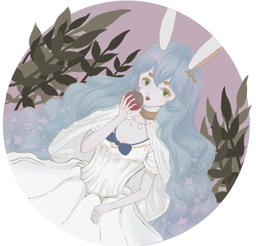 兔子拟人|插画|艺术插画|碗啊碗 - 原创作品 - 站酷 (zcool)