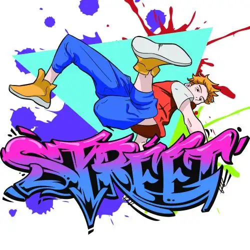 街舞形象 街舞 舞蹈