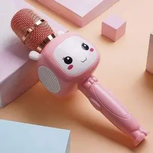 儿童玩具女孩蓝牙话筒麦克风 无线音乐卡拉0k宝宝学唱歌机k歌宝男