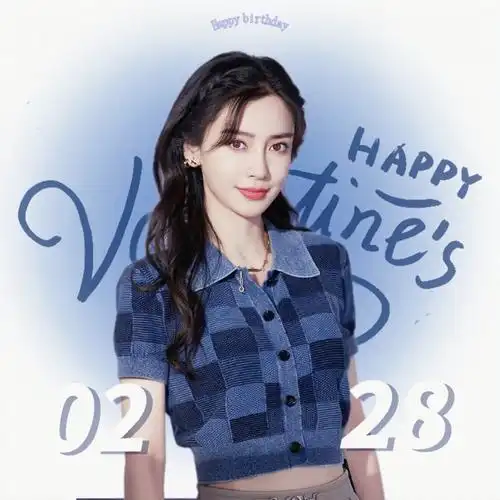 angelababy生日头像×多巴胺风格配背景图即预设版图来啦!