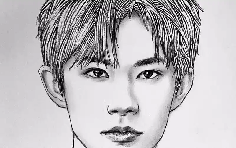 活动作品62分钟画的易烊千玺