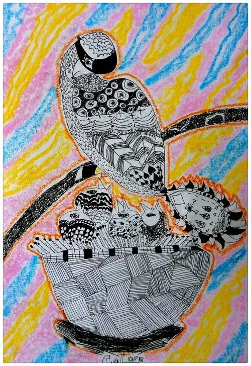 吐尔地作品欣赏(12岁)