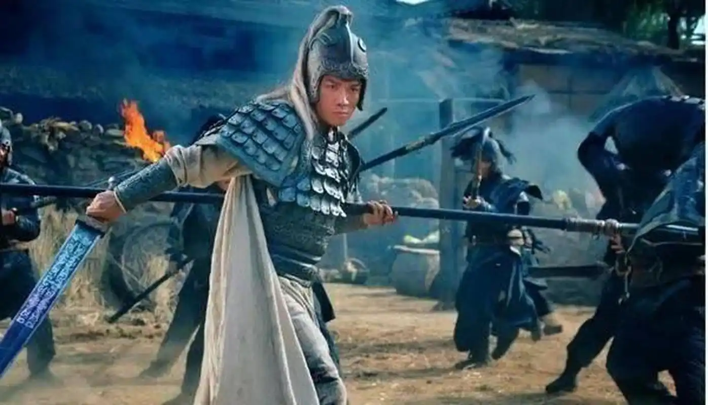 是《三国演义》里赵云的高光时分,央视版三国拍得很不错,尤其是《子龙