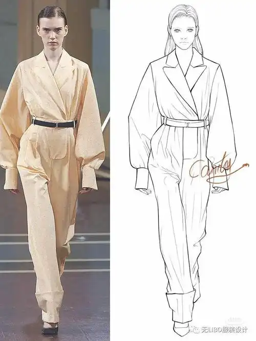 (部分图片源网络,版权归原作者所有)微信公众号:无libo服装设计