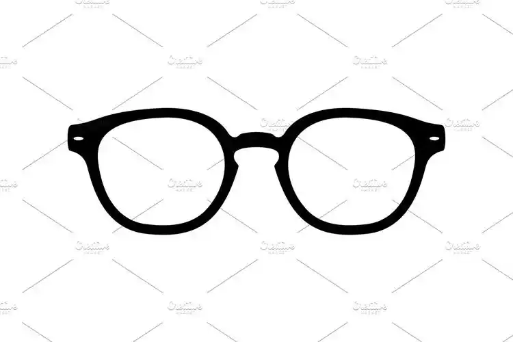 各种类型的眼镜图标 13 pairs of vector eyeglasses