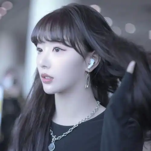 韩范女生头像小清新气质 夜色太深连星星都不要你