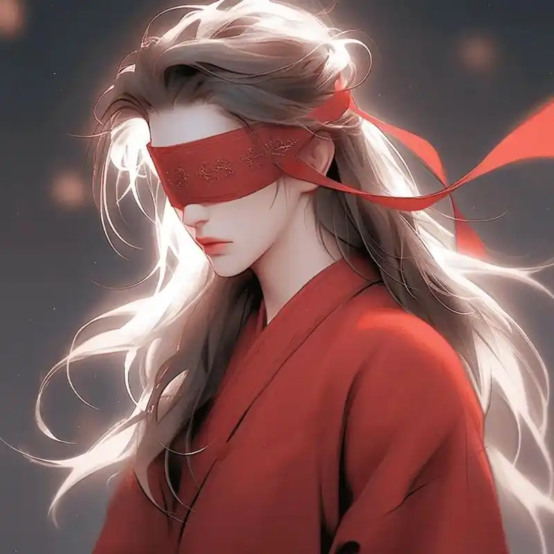 古风情头蒙眼 情头/"只为遇见你,一生遥望"