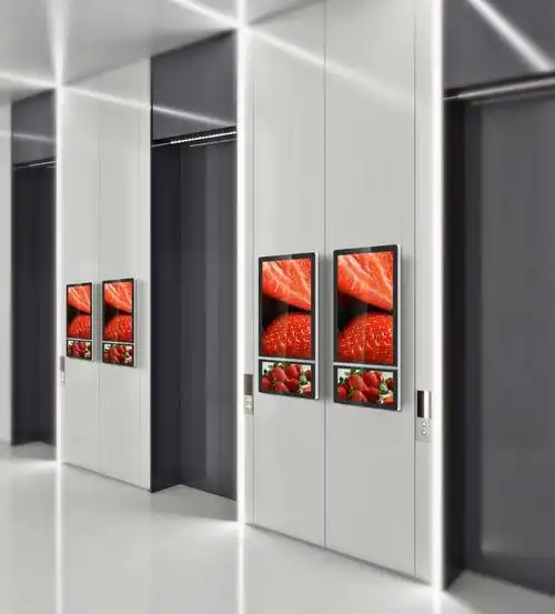 电梯媒体之楼宇电梯广告机的投放优势