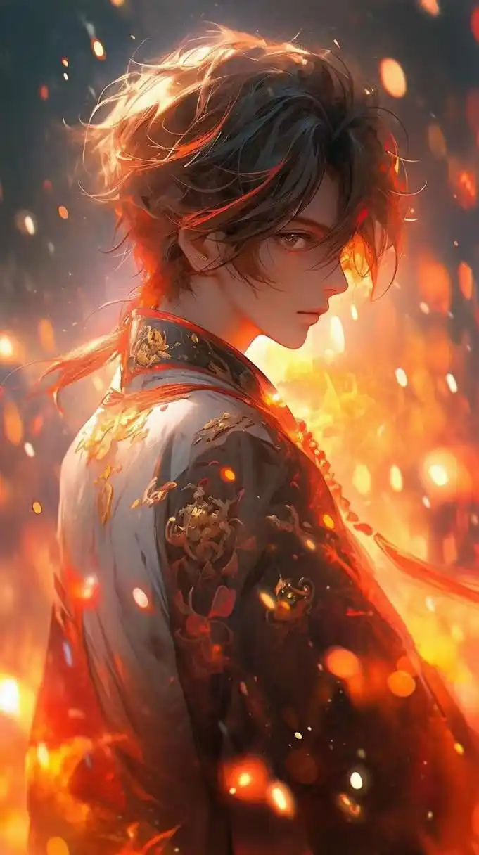 "在这战火中,让我最后在看你一眼" #二次元古风壁纸