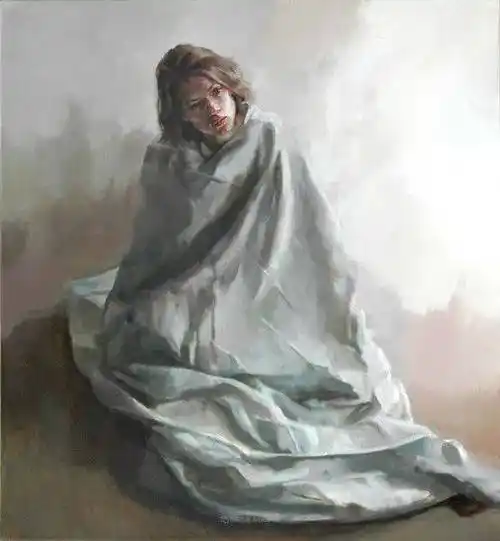 安静,沉思中的人物,充满活力和张力!