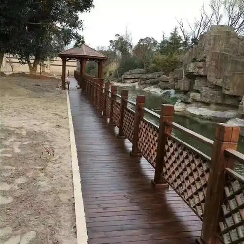 周口防腐木护栏