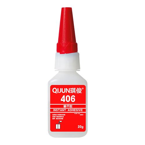 琪俊406胶水 塑料粘接胶水 玩具 工业 工具粘接胶 琪俊406瞬干胶 快速