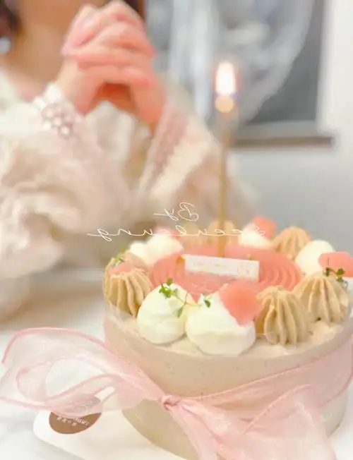 低糖白桃乌龙蛋糕,拍照绝美,闺蜜超爱!
