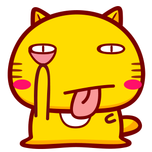 可爱大肥猫哈咪猫表情～鬼脸