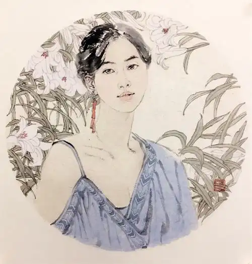 画源推荐著名女画家张琳