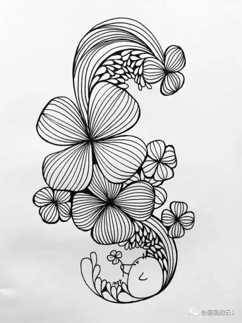 儿童简笔画复杂