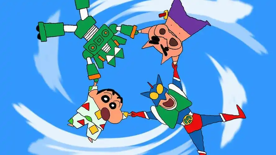 有没有蜡笔小新的高清电脑壁纸呀